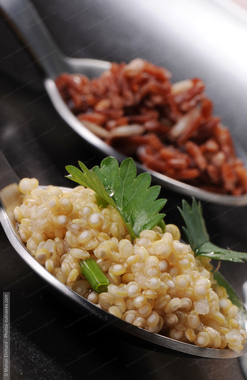 Cuillères de quinoa et de riz - photo référence LE268N.jpg