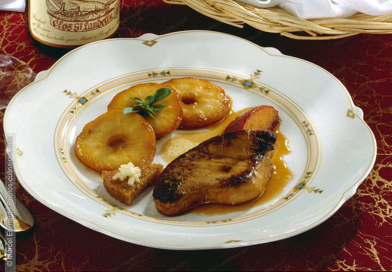 Foie gras poêlé aux pommes - photo référence FG37.jpg