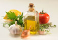Huile d'olive et ingrédients