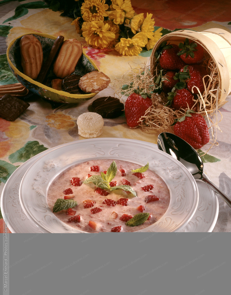 Soupe de fraises fraîches - photo référence FRU78.jpg
