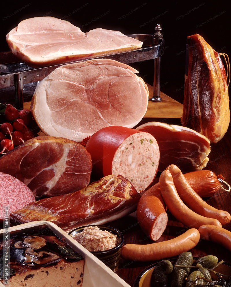 assortiment de charcuterie - photo r&eacute;f&eacute;rence CH31.jpg