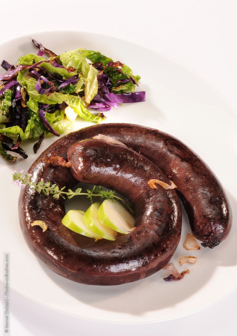 Boudin noir aux choux - photo r&eacute;f&eacute;rence PC1095N.jpg