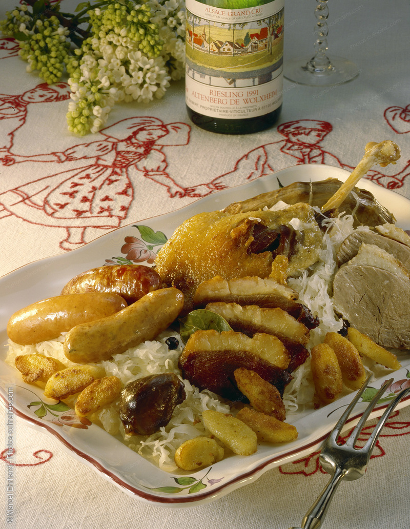 Choucroute tout canard aux Knoepfle - photo référence CHO34.jpg