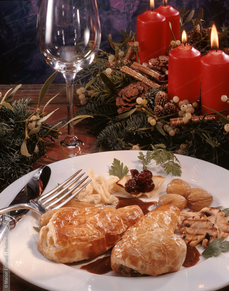 C&ocirc;tes de chevreuil en strudel - photo r&eacute;f&eacute;rence PC87.jpg