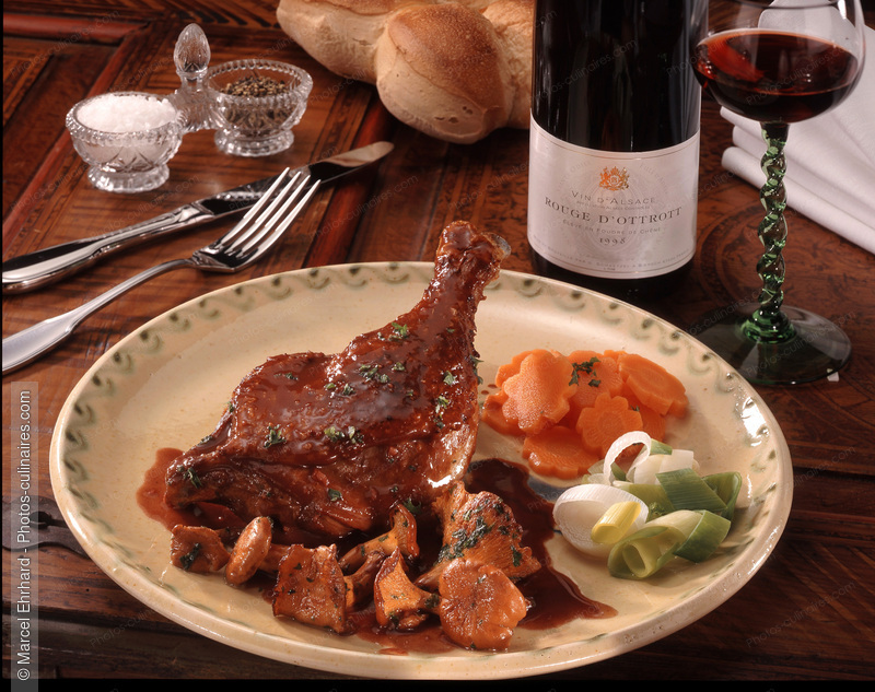 Cuisse de canard au pinot rouge - photo r&eacute;f&eacute;rence PC98.jpg