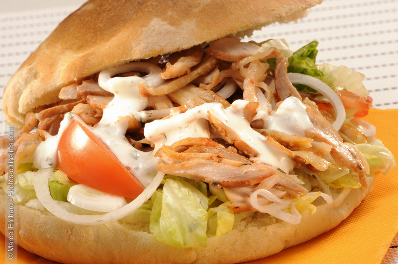 Doner kebab pain pita - photo r&eacute;f&eacute;rence KP185N.jpg