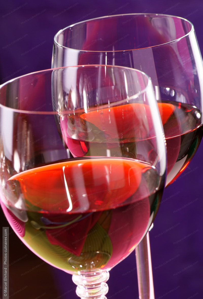 Duo des verres avec reflets - photo r&eacute;f&eacute;rence BO195N.jpg