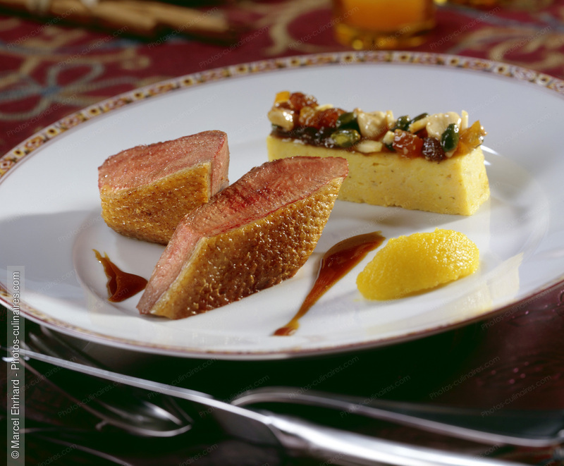 Filets de canard r&ocirc;ti au miel - photo r&eacute;f&eacute;rence PC273.jpg