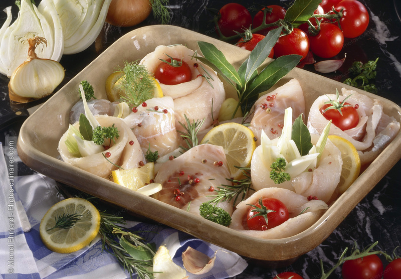 Filets de poissons aux herbes - photo r&eacute;f&eacute;rence PO493.jpg