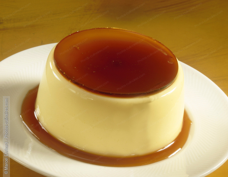 Flan aux oeufs - photo r&eacute;f&eacute;rence DE251.jpg