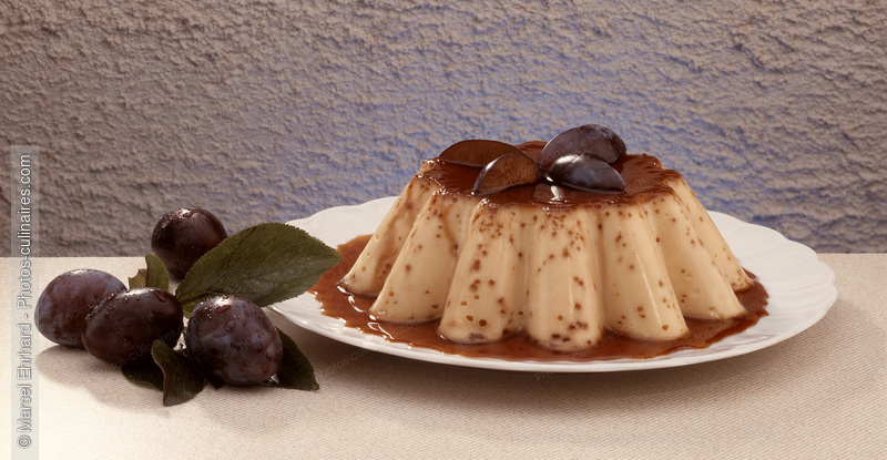 Flan de quetsche au caramel - photo r&eacute;f&eacute;rence DE4.jpg