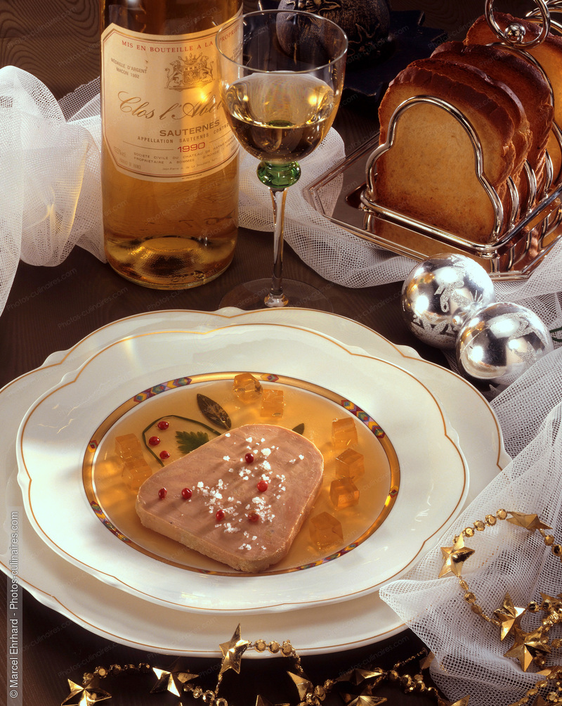 Foie gras de canard à la gelée de sauterne - photo référence FG31.jpg
