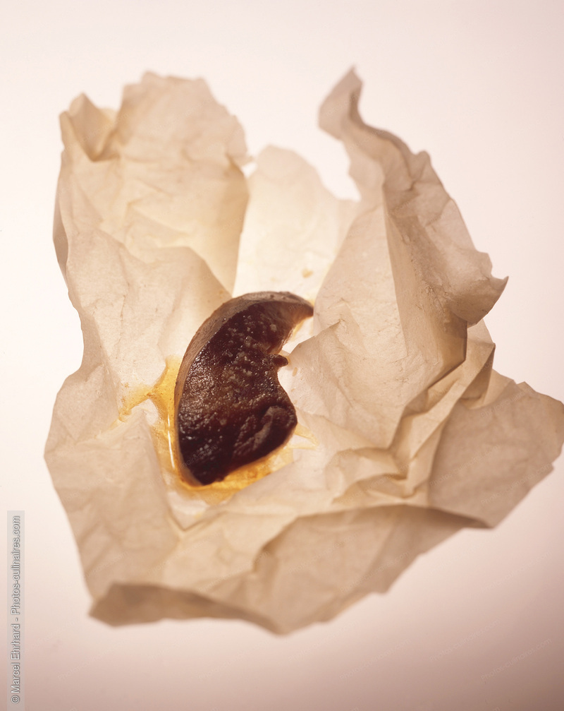 Foie gras en papillote - photo r&eacute;f&eacute;rence FG14.jpg