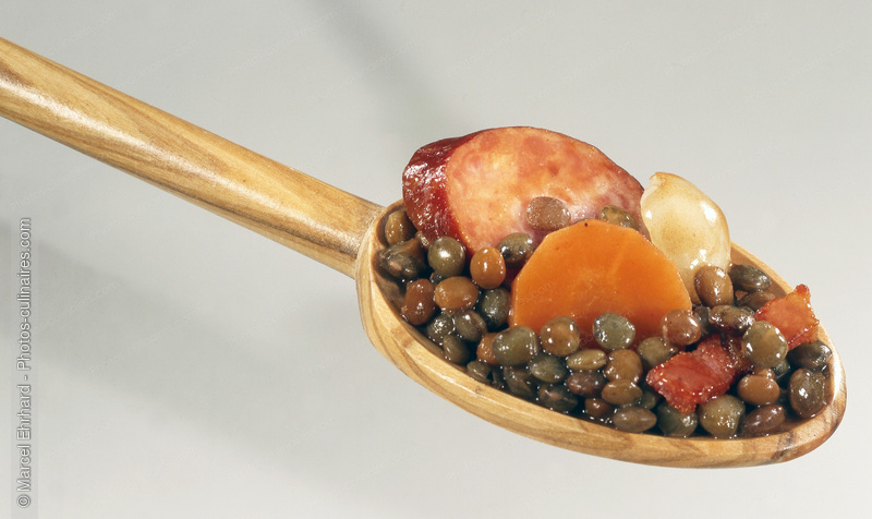 Fourchette de petit sal&eacute; aux lentilles - photo r&eacute;f&eacute;rence PC833.jpg