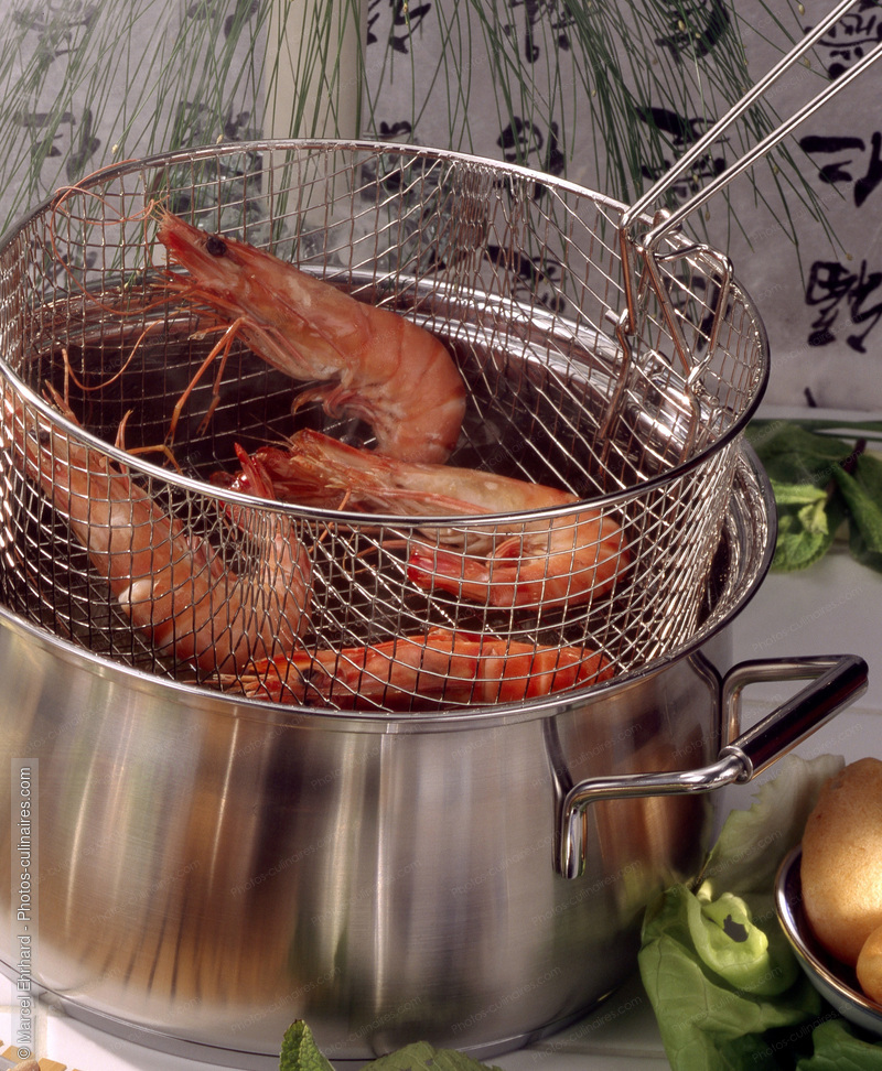 Friture de crevettes - photo r&eacute;f&eacute;rence PO348.jpg