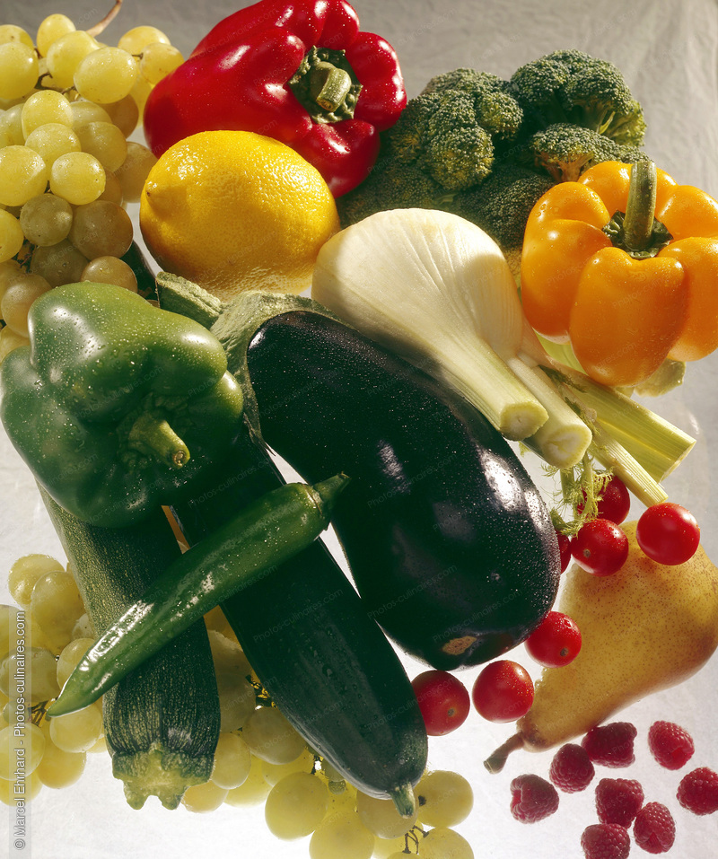 Fruits et l&eacute;gumes frais - photo r&eacute;f&eacute;rence LE117.jpg