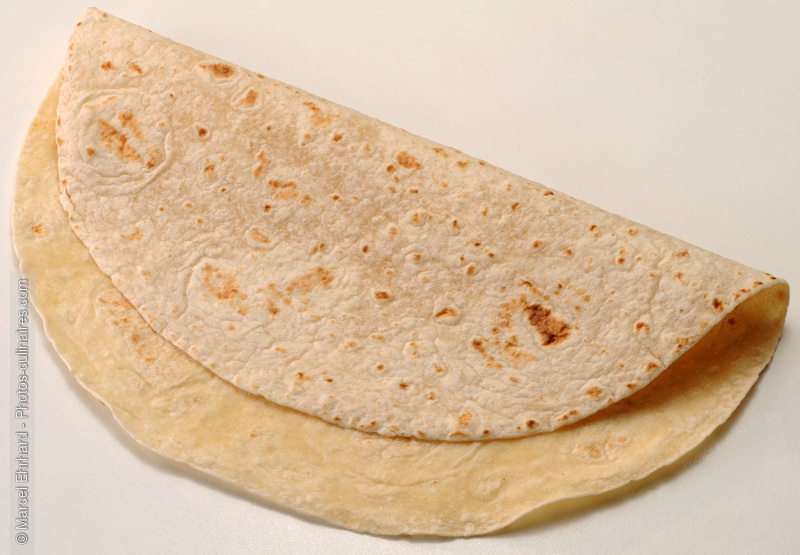 Galette de bl&eacute; nature pli&eacute;e - photo r&eacute;f&eacute;rence KP143N.jpg