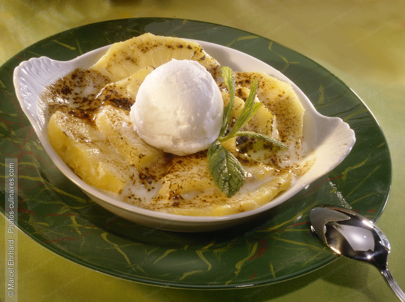 Gratin d'ananas - photo r&eacute;f&eacute;rence DE331.jpg