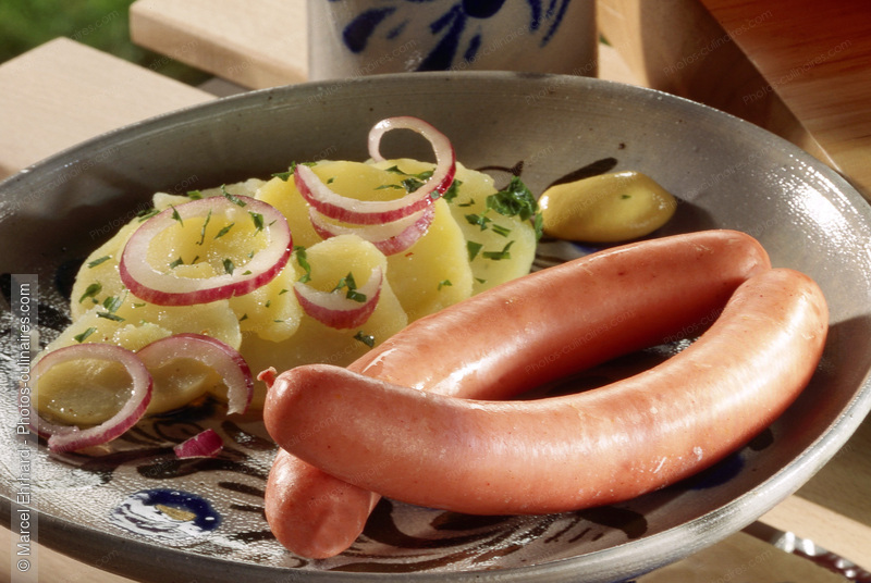 Knack et salade de pomme de terre - photo r&eacute;f&eacute;rence PC921.jpg