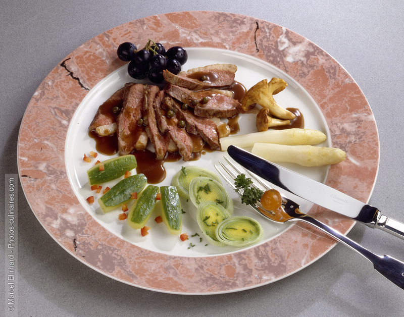 Magret de canard au poivre vert - photo r&eacute;f&eacute;rence PC1074.jpg