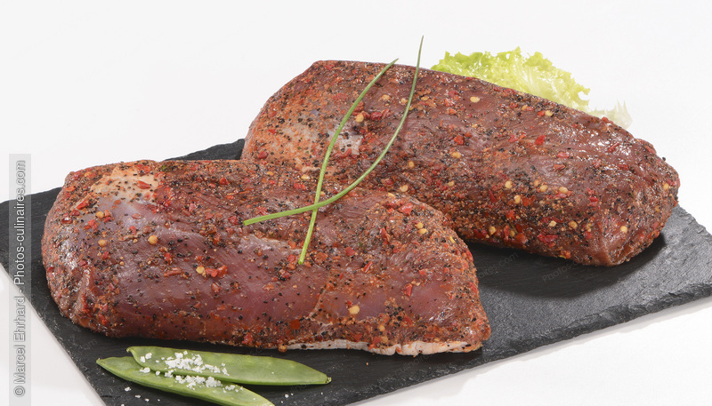 Magret de canard marin&eacute; - photo r&eacute;f&eacute;rence VC320N.jpg