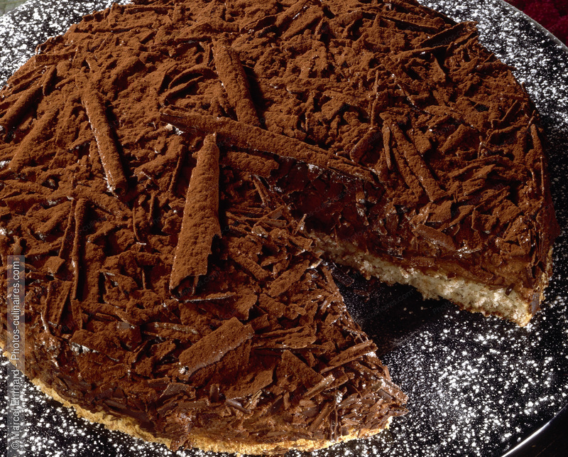 Marquise au chocolat - photo r&eacute;f&eacute;rence DE372.jpg