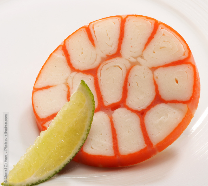 M&eacute;daillon de surimi et citron - photo r&eacute;f&eacute;rence PO553N.jpg