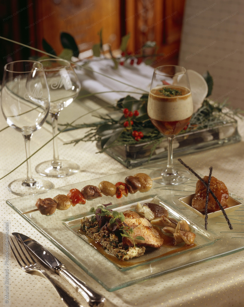 Mignon de veau aux c&egrave;pes - photo r&eacute;f&eacute;rence PC251.jpg