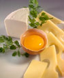 Oeuf et fromages