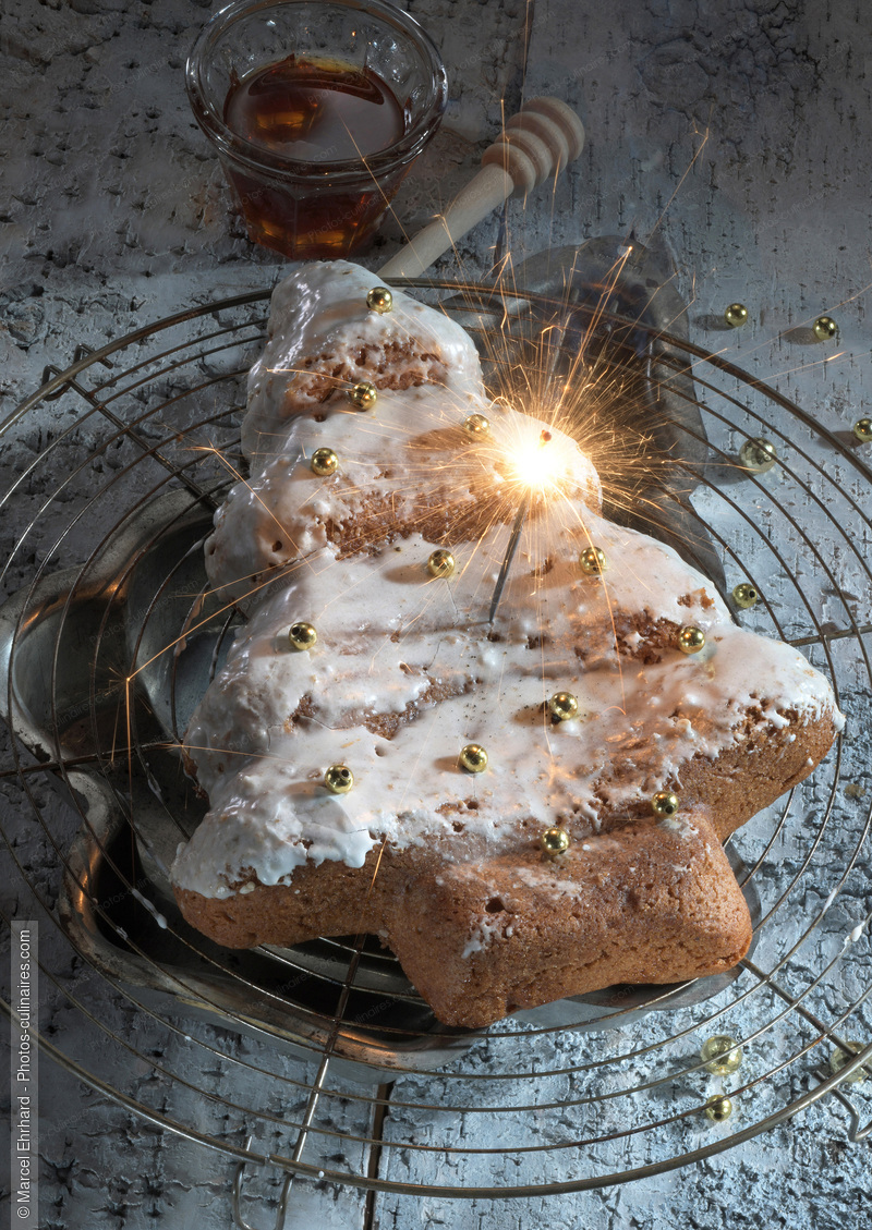 Pain d'&eacute;pices en forme de sapin - photo r&eacute;f&eacute;rence KP210.jpg