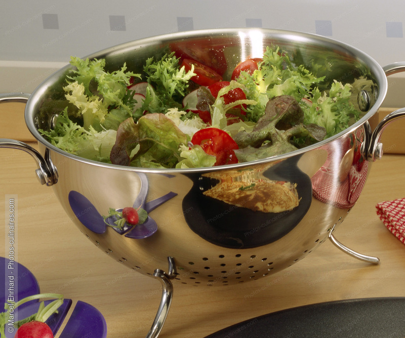 Passoire de salade compos&eacute;e - photo r&eacute;f&eacute;rence PC521.jpg