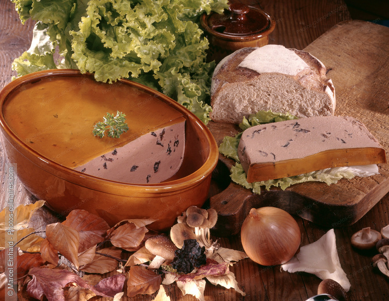 P&acirc;t&eacute; de foie aux champignons - photo r&eacute;f&eacute;rence CH47.jpg