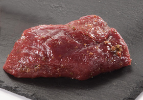 Pavé de kangourou cru