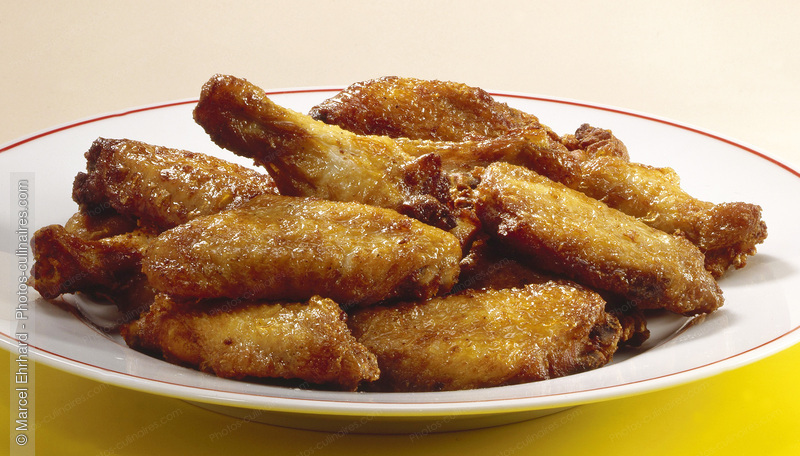 Pilons de poulet frits - photo r&eacute;f&eacute;rence PC1123.jpg
