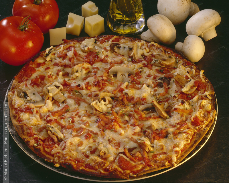 Pizza fromage et champignon - photo référence TT100.jpg