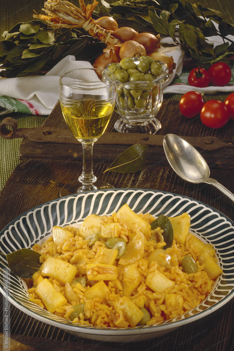 Risotto de calamars aux olives - photo r&eacute;f&eacute;rence PO333.jpg