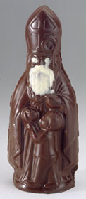 Saint Nicolas en chocolat