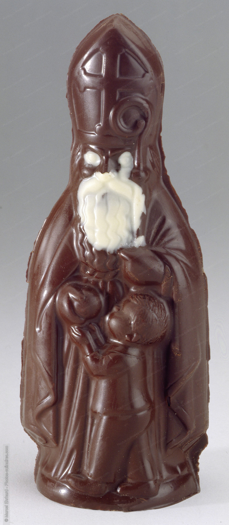 Saint Nicolas en chocolat - photo r&eacute;f&eacute;rence DE280.jpg