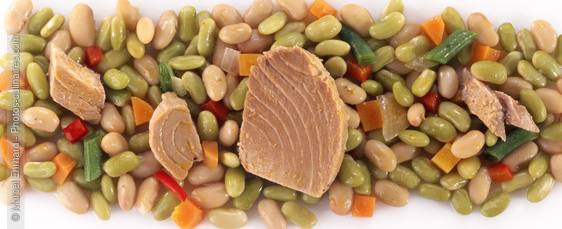 Salade de thon aux haricots - photo r&eacute;f&eacute;rence PO631.jpg