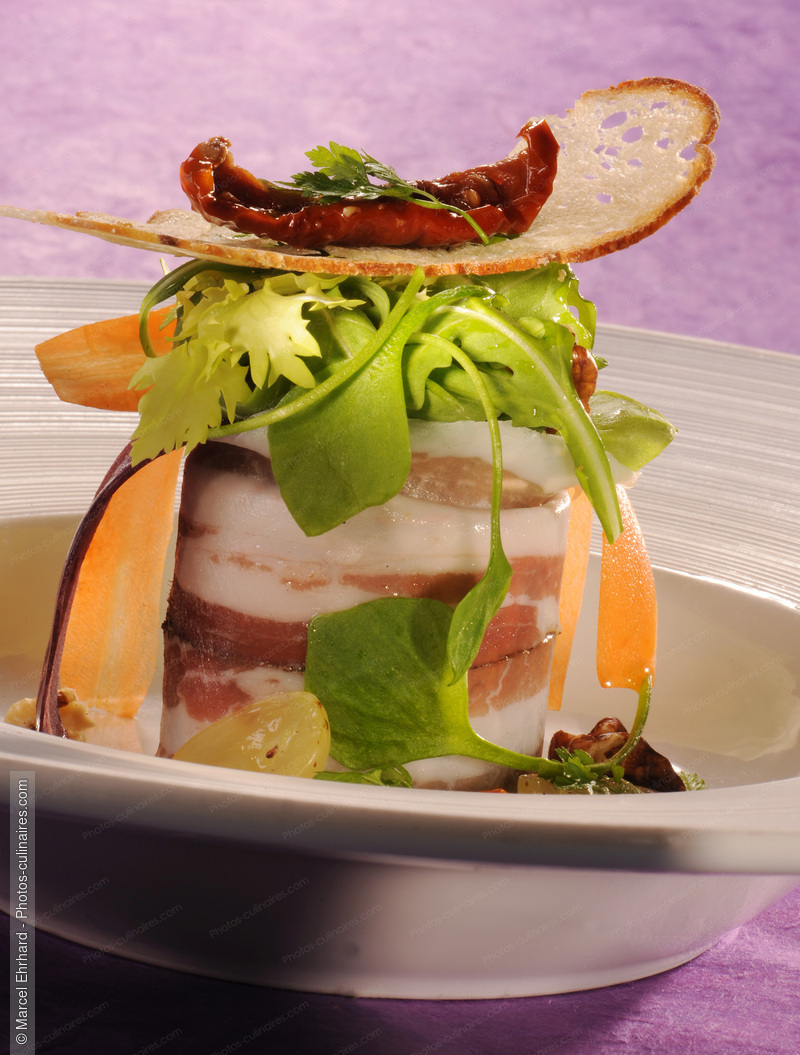 Salade lard et verdurette - photo r&eacute;f&eacute;rence PC711N.jpg