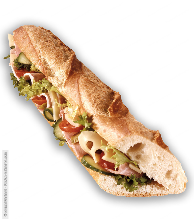 Sandwich au gruy&egrave;re et au jambon - photo r&eacute;f&eacute;rence KP19.jpg