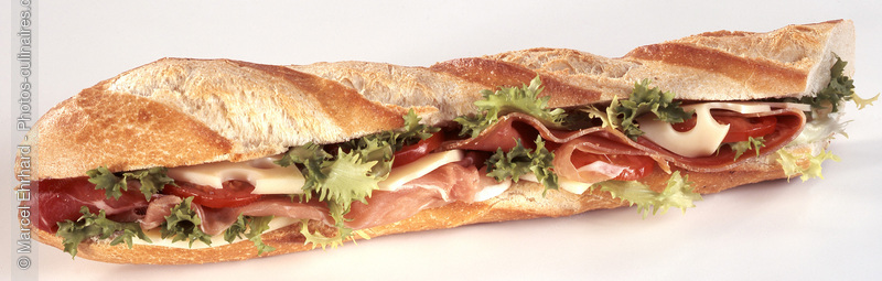 Sandwich au  jambon fum&eacute; - photo r&eacute;f&eacute;rence KP18.jpg