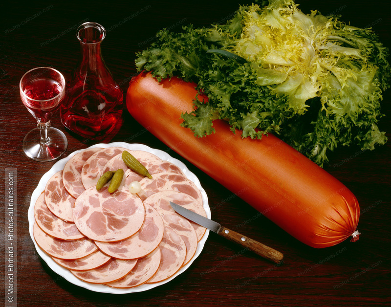 Saucisse de jambon - photo r&eacute;f&eacute;rence CH63.jpg