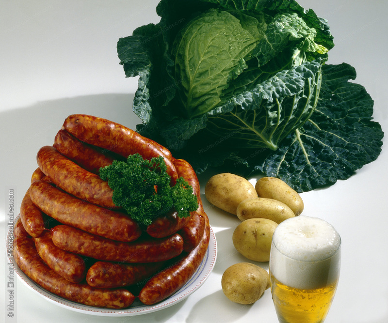 Saucisse Lorraine &agrave; cuire - photo r&eacute;f&eacute;rence CH85.jpg