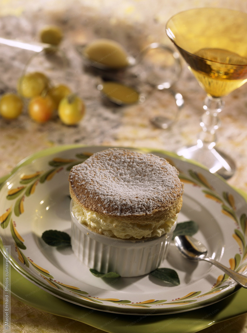 Souffl&eacute; &agrave; la mirabelle - photo r&eacute;f&eacute;rence DE369.jpg