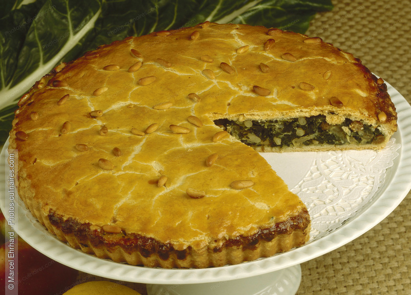 Tarte aux blettes - photo r&eacute;f&eacute;rence DE409.jpg