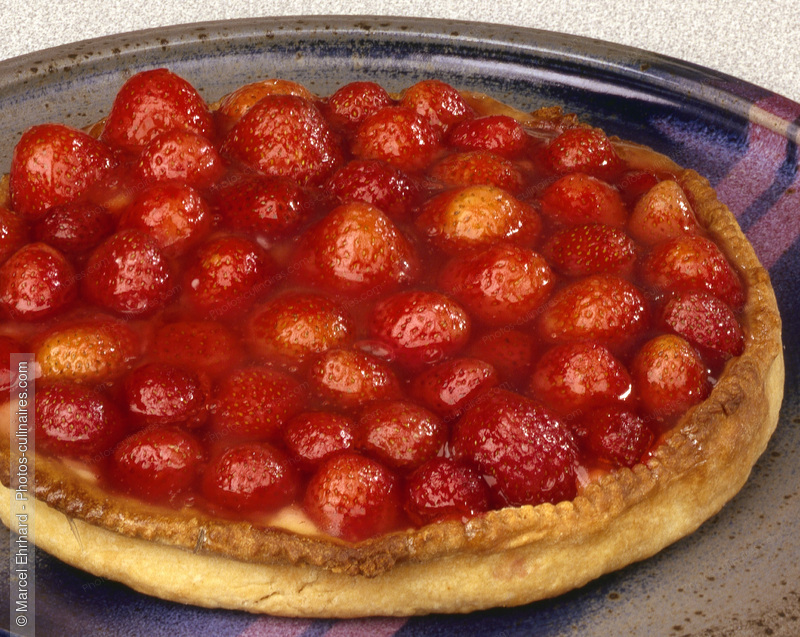 Tarte aux fraises - photo r&eacute;f&eacute;rence DE265.jpg