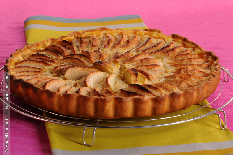 Tarte aux pommes - photo r&eacute;f&eacute;rence DE475N.jpg