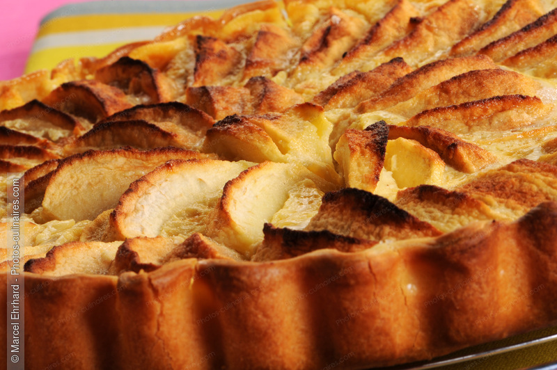 Tarte aux pommes - photo r&eacute;f&eacute;rence DE477N.jpg