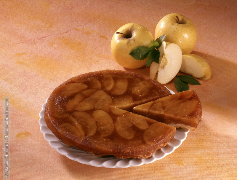 Tarte tatin aux pommes - photo r&eacute;f&eacute;rence DE38.jpg